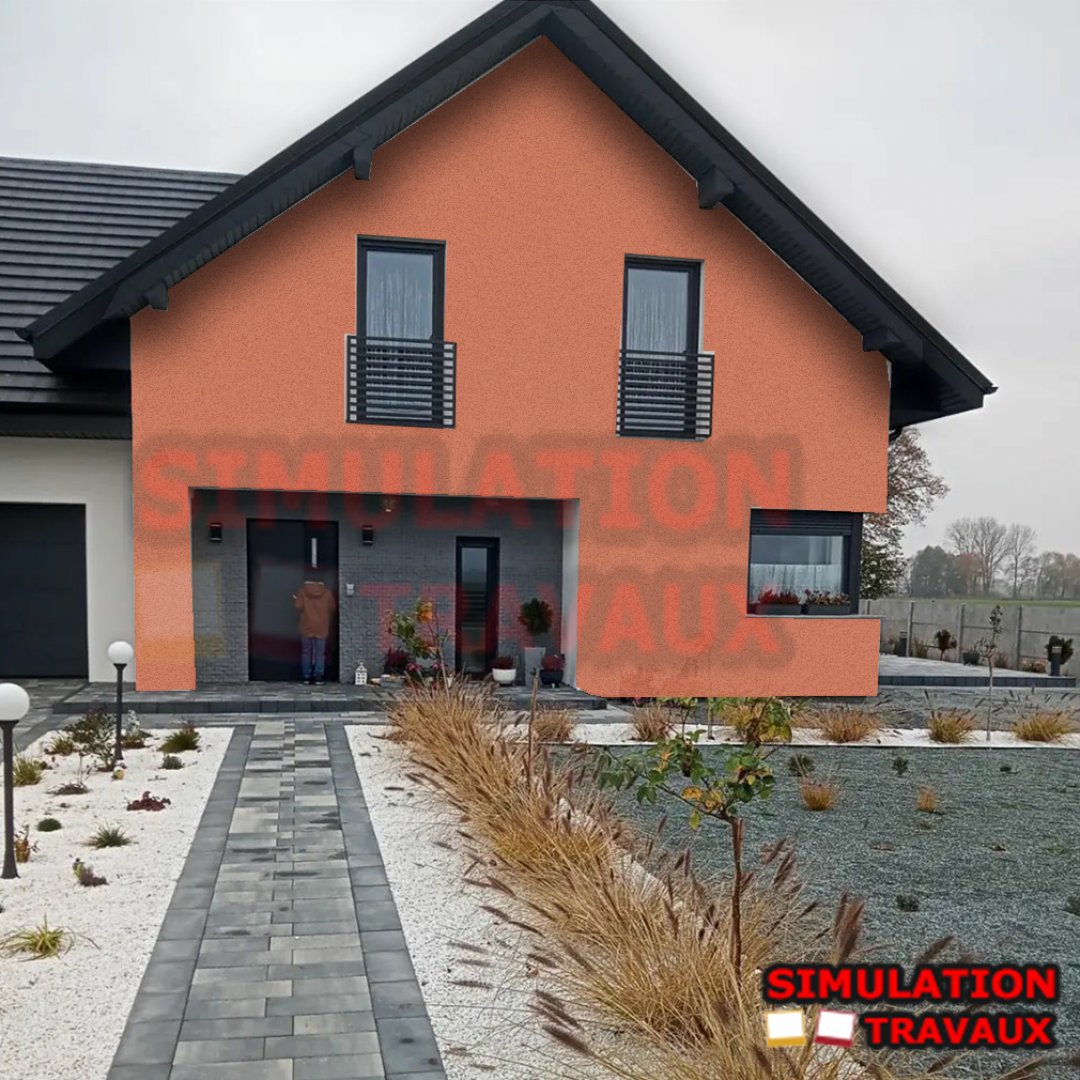 simulation facade maison SEOVILLE