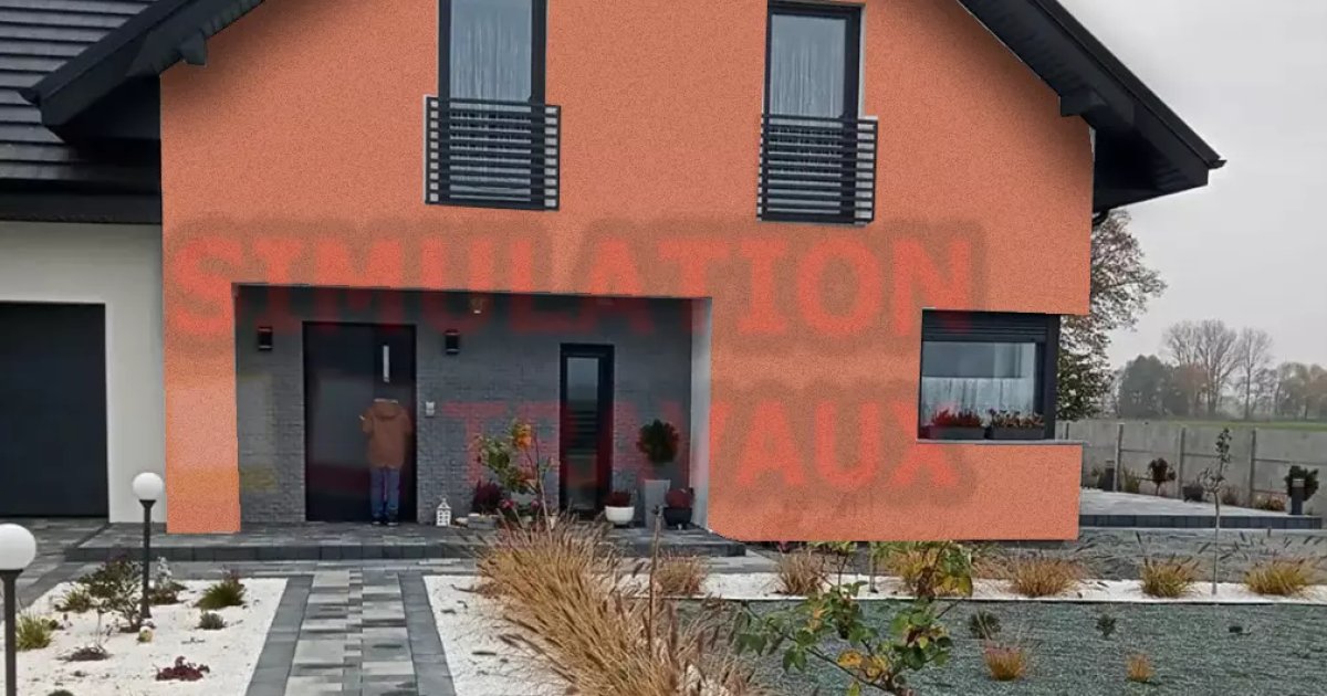 simulation facade maison 