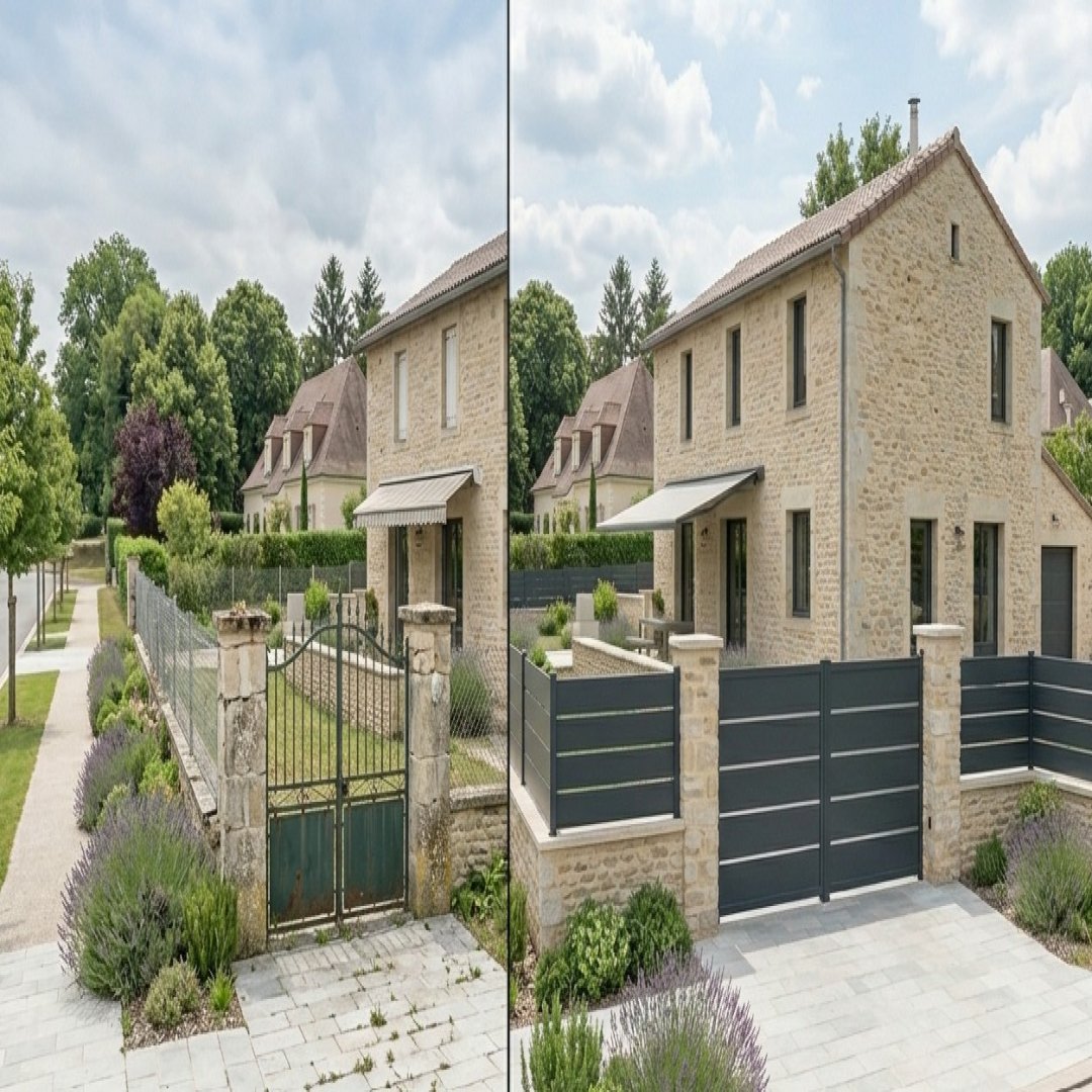 simulation portail maison entrée NOMSOCIETE